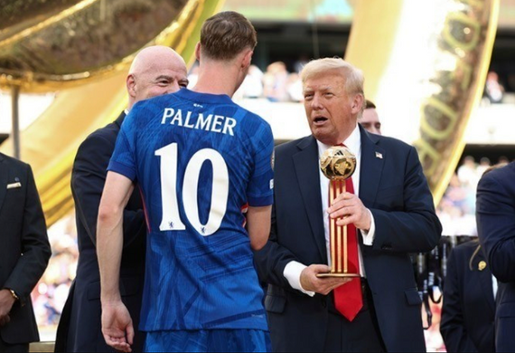 Cole Palmer: ‘Tôi hơi sững sờ khi đứng cạnh tổng thống Mỹ’